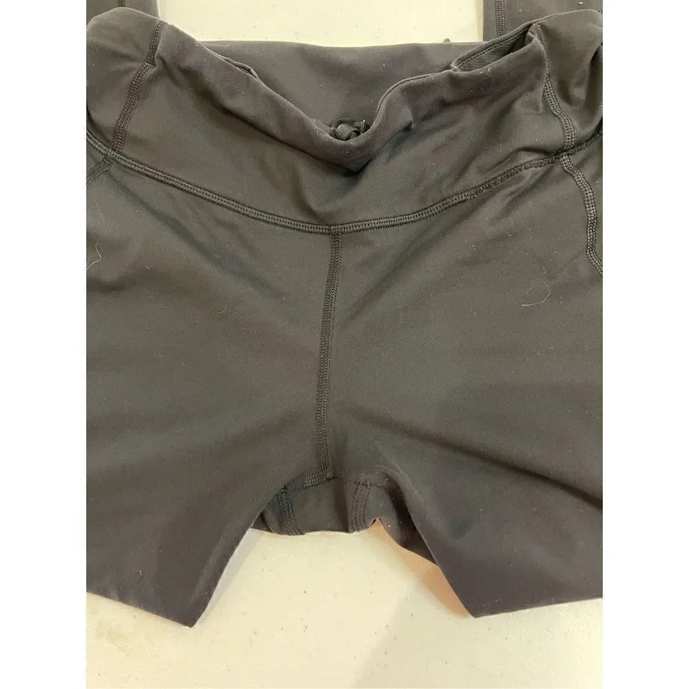 Lululemon women’s three 3 pair leggings capris black blue lot bundle
